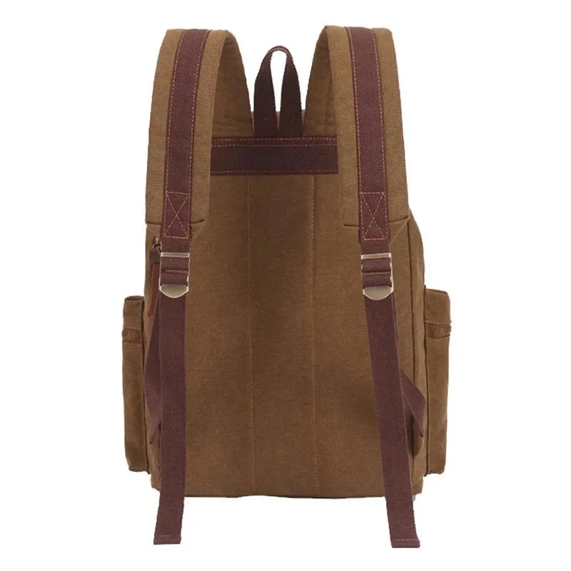 Vintage Canvas Hiking Travel Camping Backpack