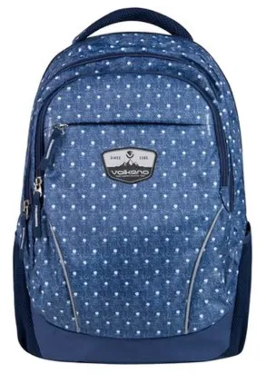 Volkano Champ Smudge Cammo Back pack Grey/Pink/Navy