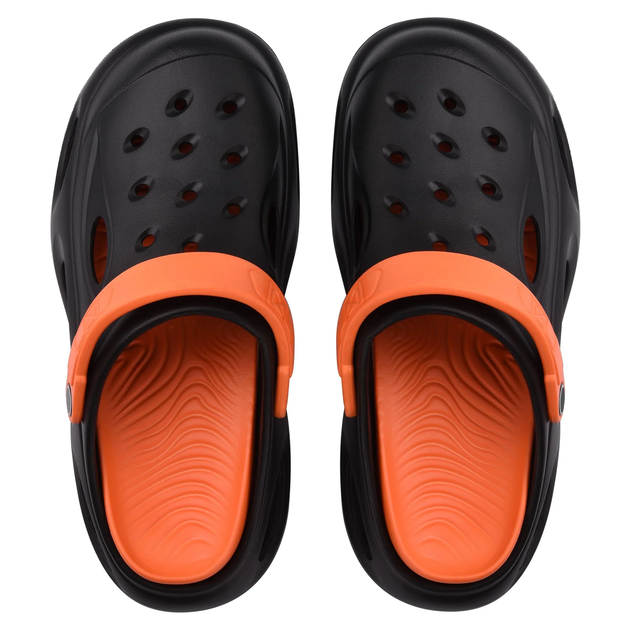 VONMAY Men's Clogs Removable Thick Insoles EVA Clog Non-slip Sandals Lghtweight Outdoor Beach Slippers