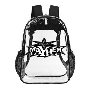 WCW Mayhem Transparent Backpack 17 Inch