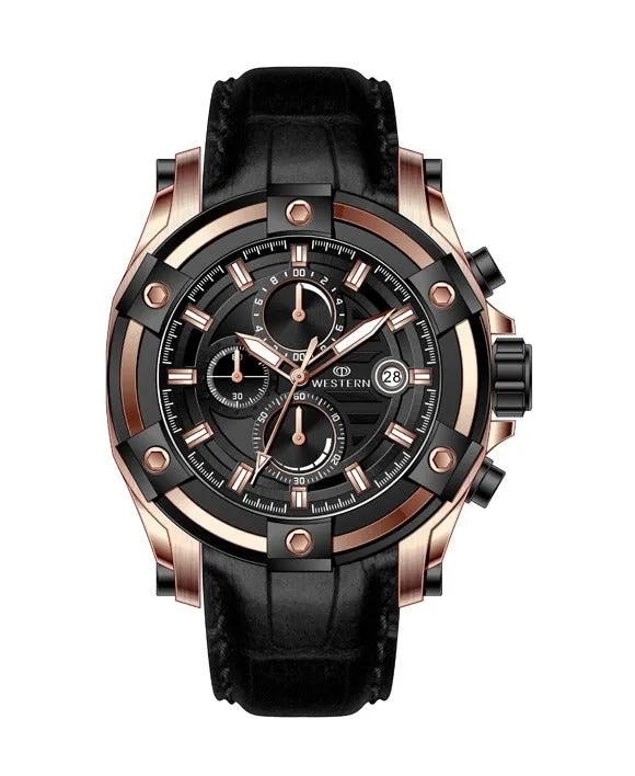 WESTERN W8799GPB010C MEN WATCH