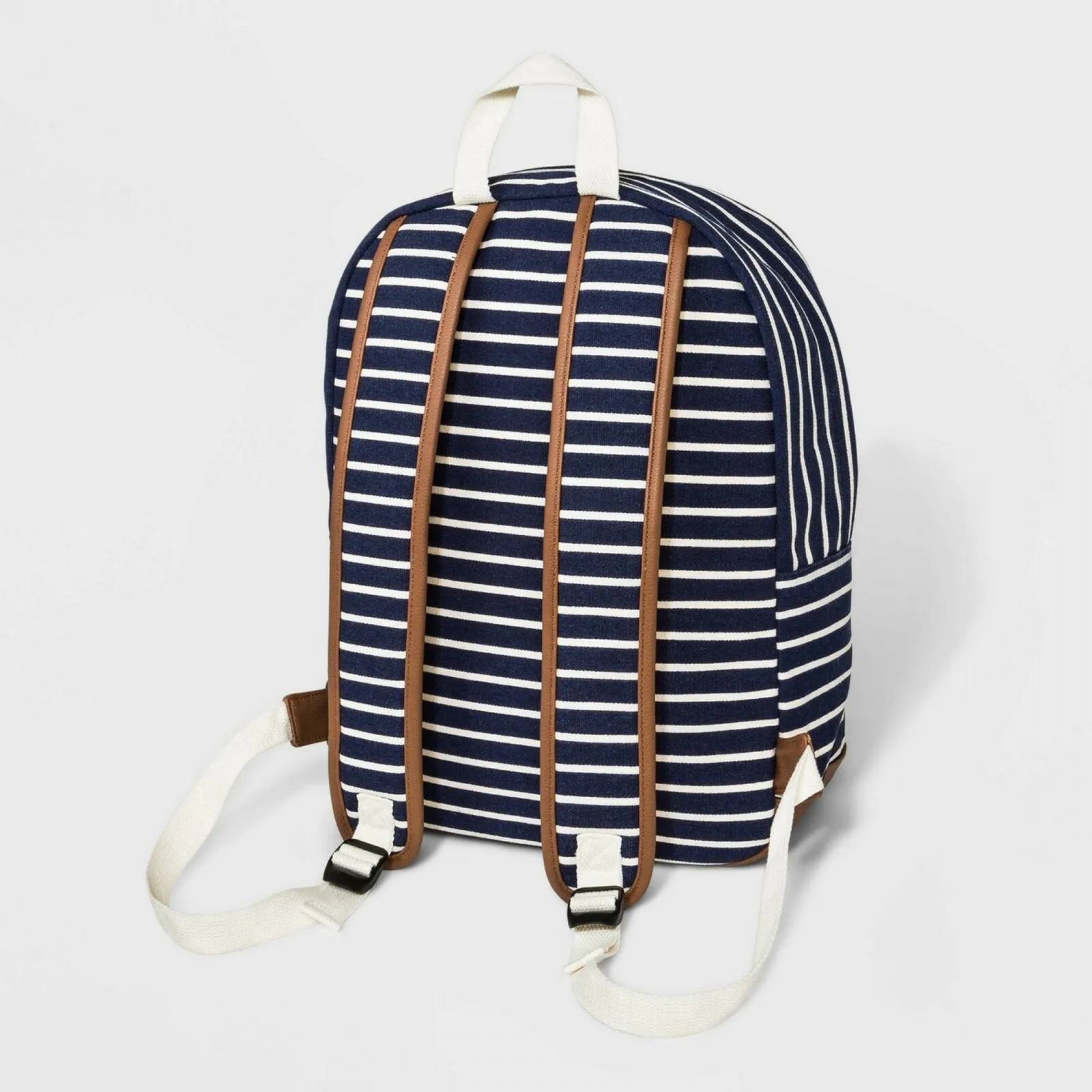 Wild Fable Striped Canvas Dome Backpack