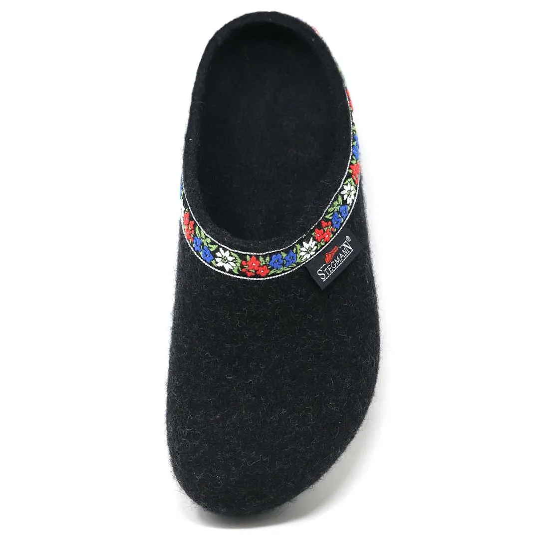 Women's Edelweiss Wool Clog - Medium
