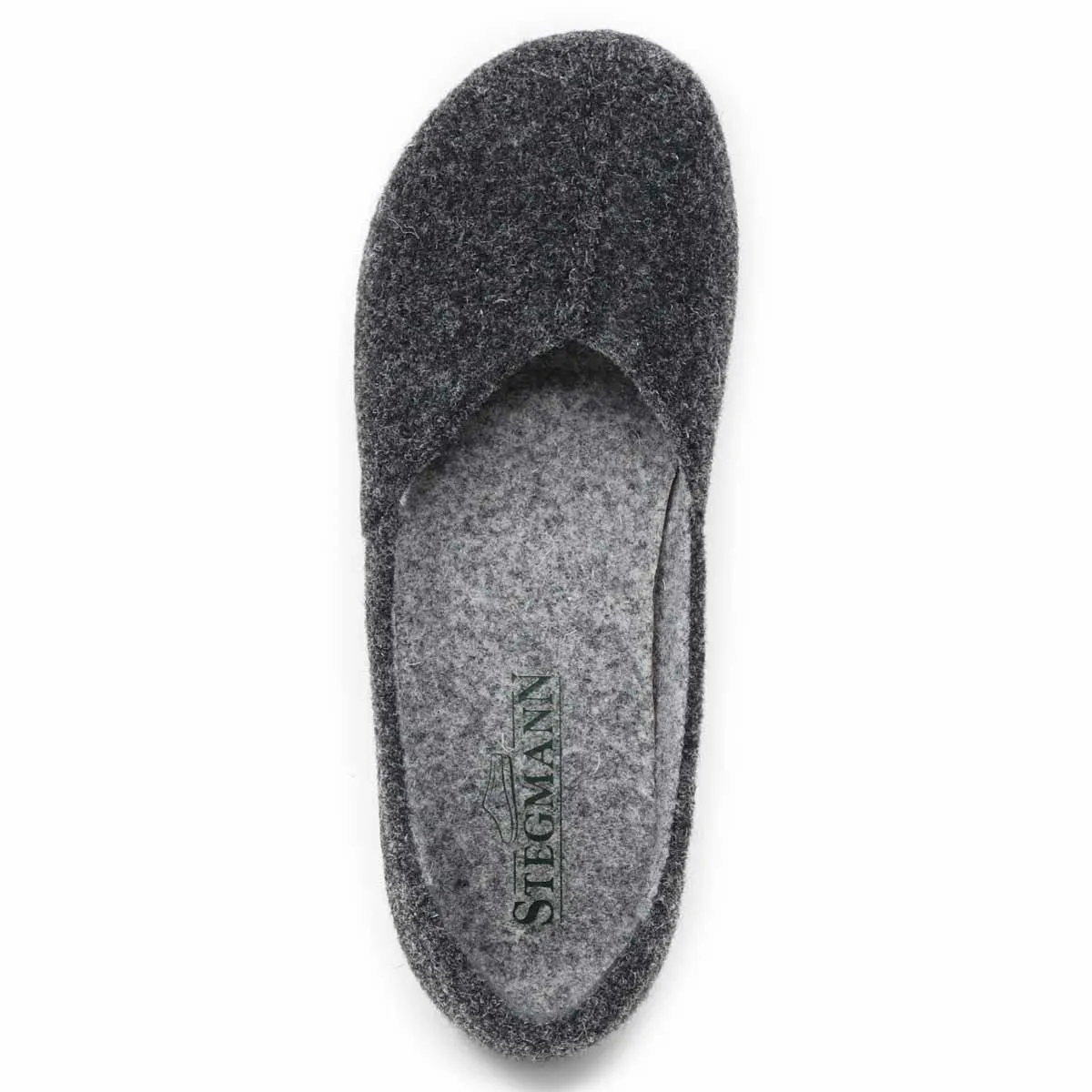 Women's 'Liesl' Wool Skimmer - Charcoal