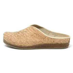 Women's Maria Woven Cork Mule