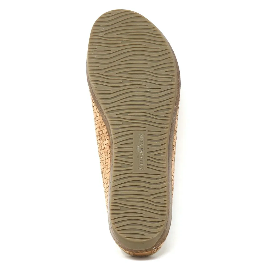Women's Maria Woven Cork Mule