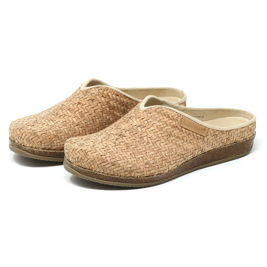 Women's Maria Woven Cork Mule