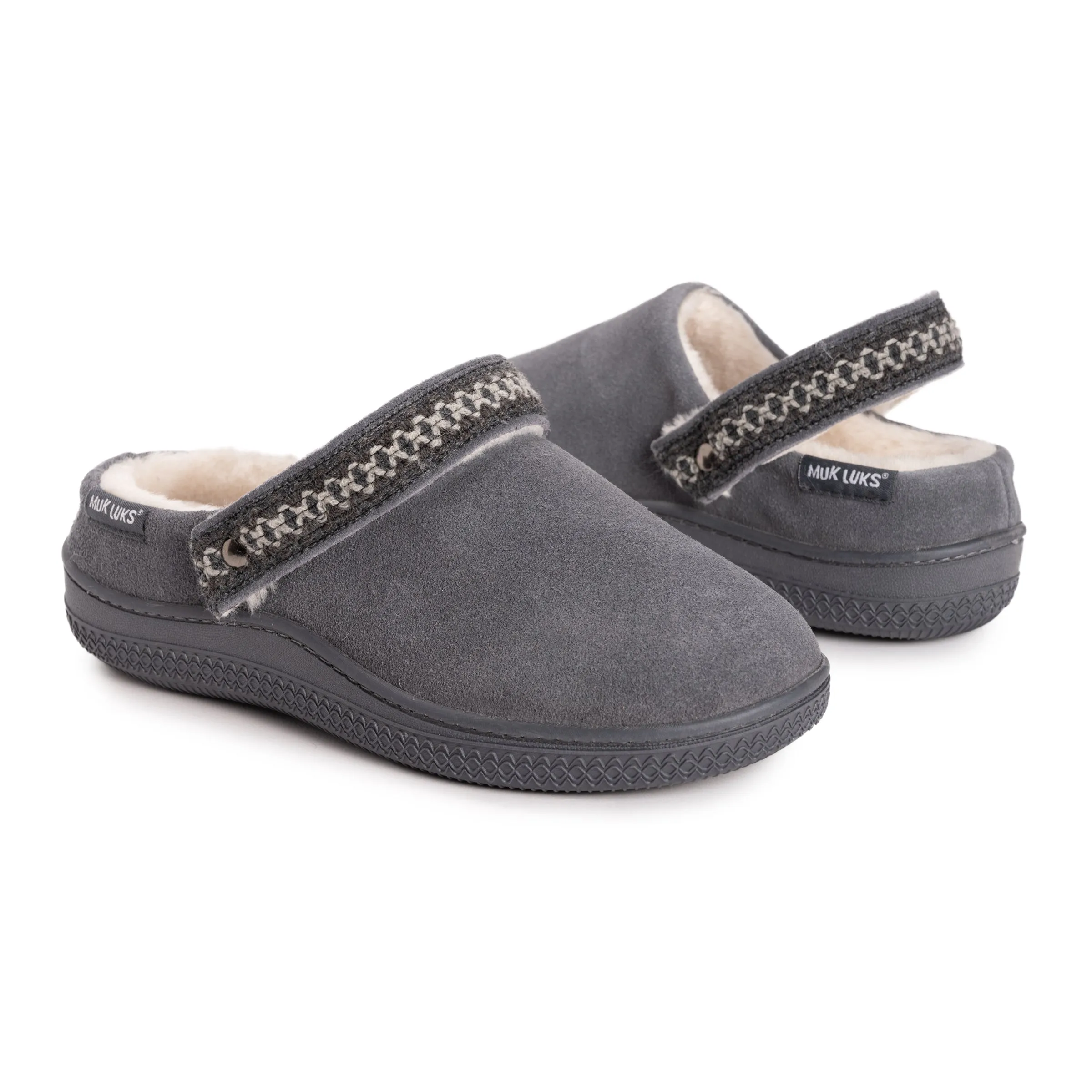 Women's Quianna Luna Clog Suede Slippers