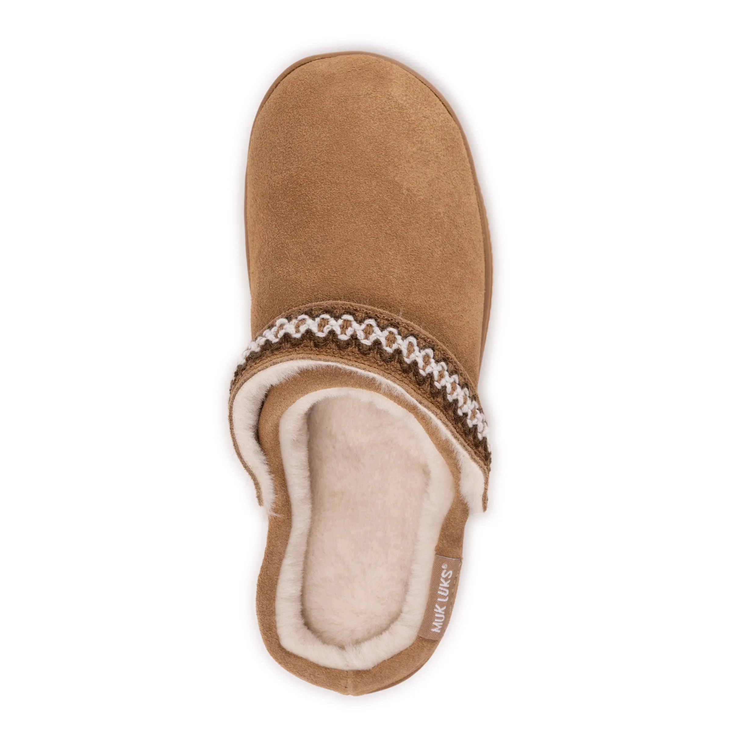 Women's Quianna Luna Clog Suede Slippers