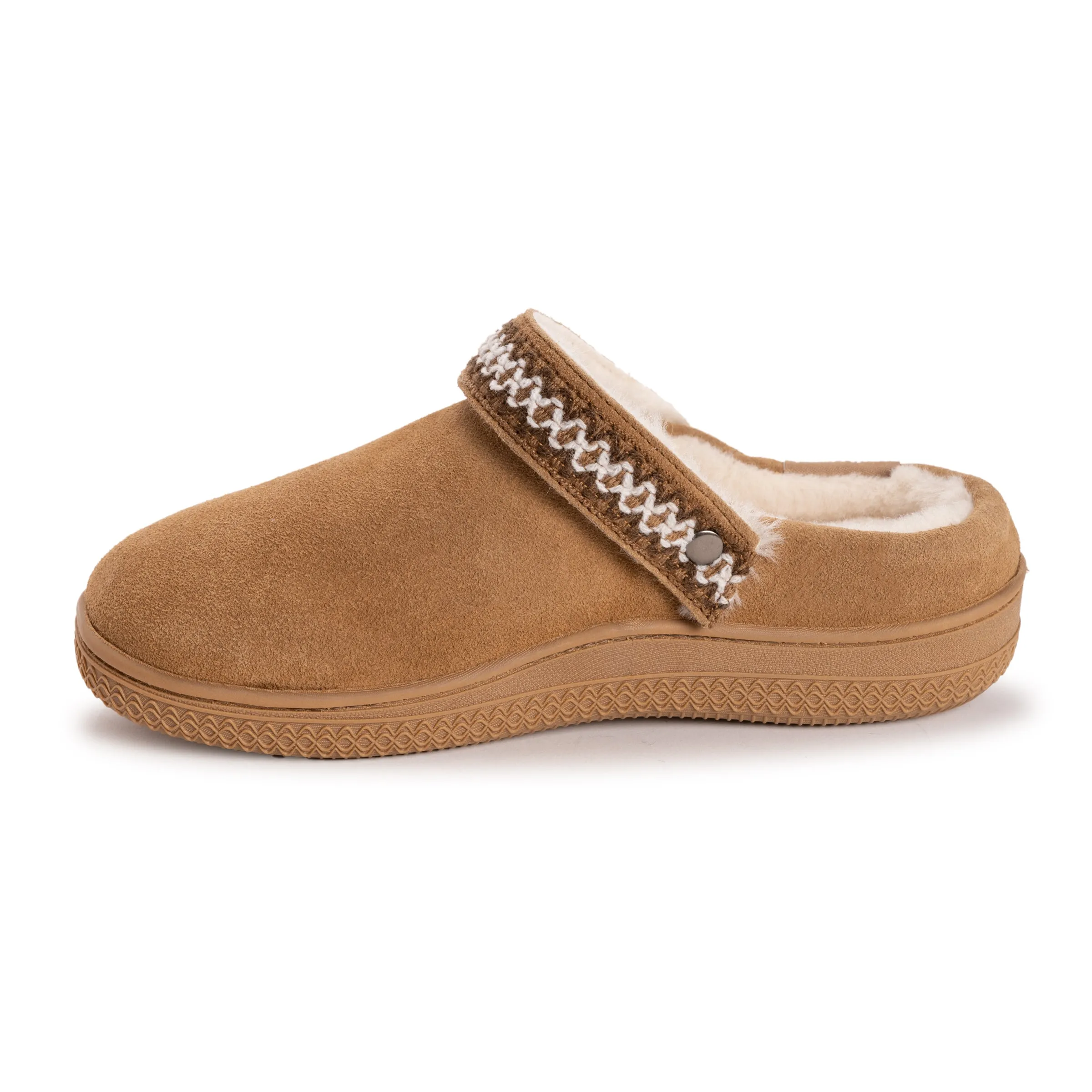 Women's Quianna Luna Clog Suede Slippers