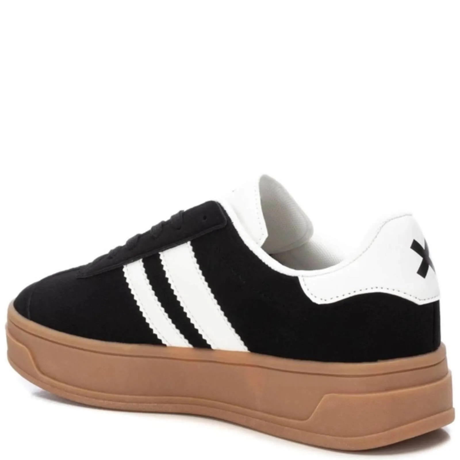 XTI Black Suede Sneakers