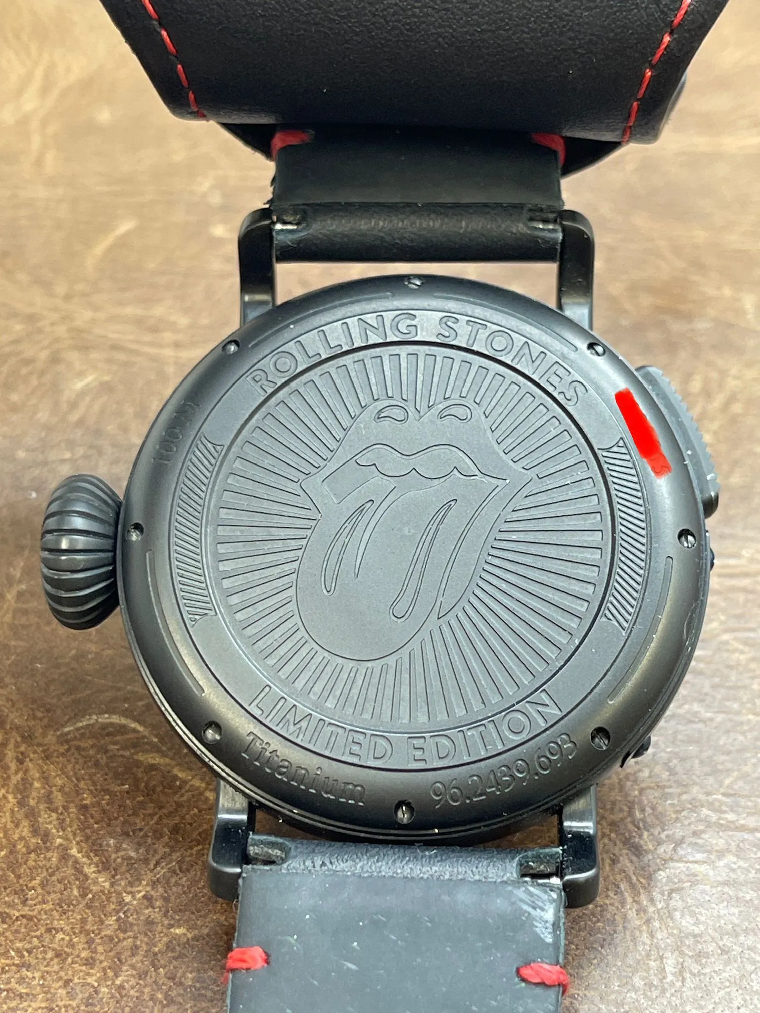 Zenith Type 20 GMT Rolling Stones 96.2439.693/77.C809 Black & Red Dial Automatic Men's Watch